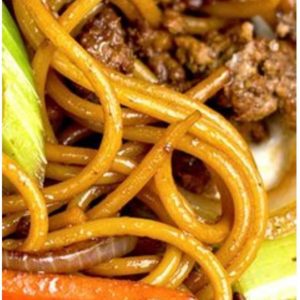 Beef Pasta with Veggies
