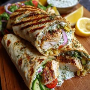 Grilled Chicken wraps