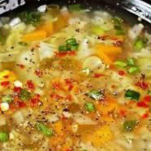 Clear Broth Vegetable Soup