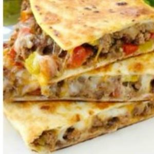 Quesadilla Patty Melt