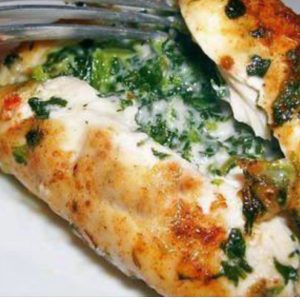 Spinach Stuffed Chicken Breast